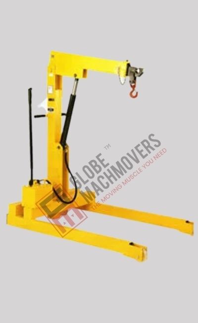 Rotating Counter Weight Floor Crane