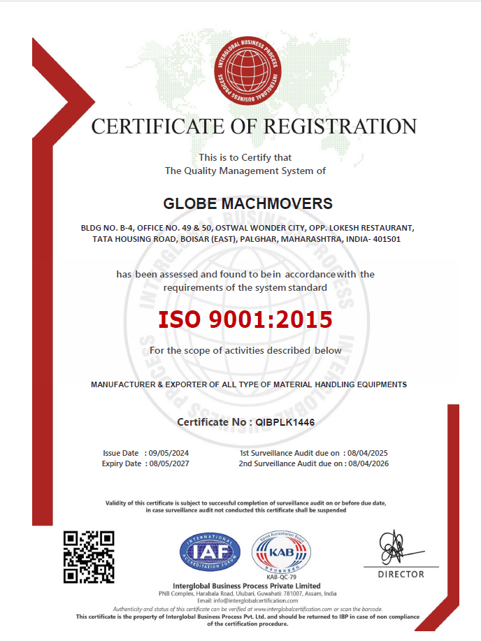 ISO Certificate